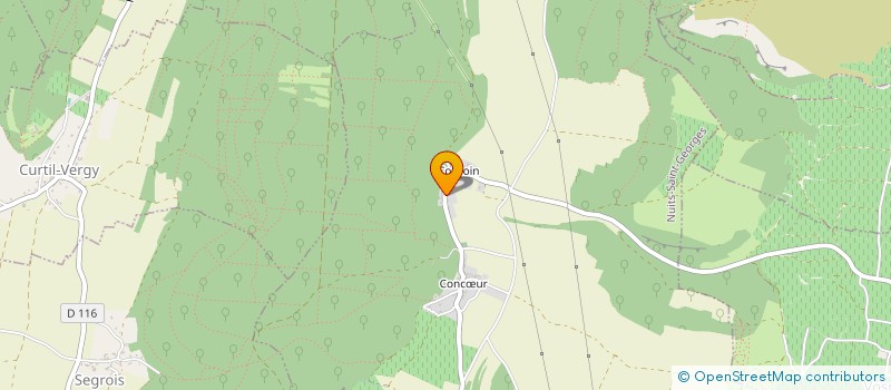 localisation de l'entreprise MONSIEUR BENOIT BRUGNOT à NUITS-SAINT-GEORGES