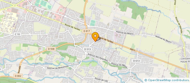 localisation de l'entreprise MONSIEUR BENOIT BRUGUERA  IDRON