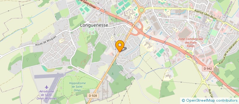 localisation de l'entreprise MONSIEUR BENOIT BRULLARD  LONGUENESSE