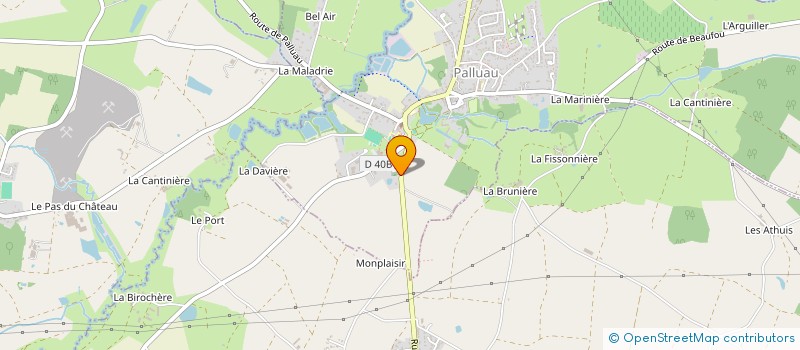 localisation de l'entreprise MONSIEUR BENOIT BUCHOU  FALLERON