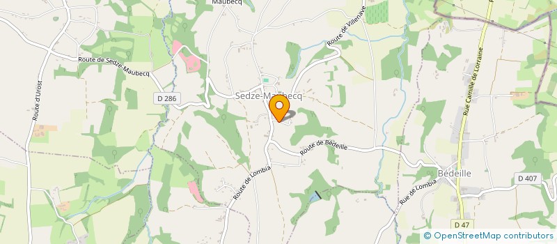 localisation de l'entreprise MONSIEUR BENOIT BURDET  COARRAZE