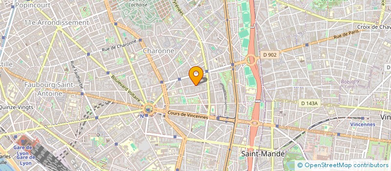 localisation de l'entreprise MONSIEUR BENOIT BURG  PARIS