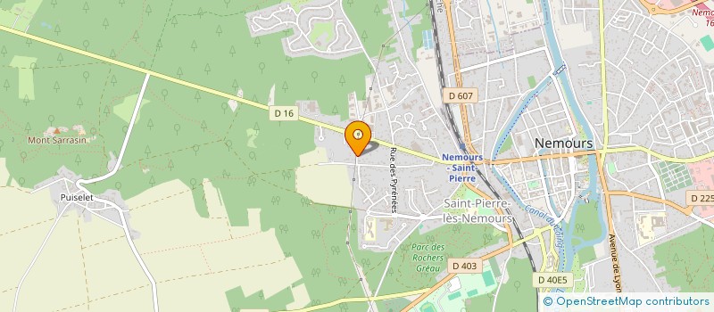 localisation de l'entreprise MONSIEUR BENOIT BURULCI à SAINT-PIERRE-LES-NEMOURS