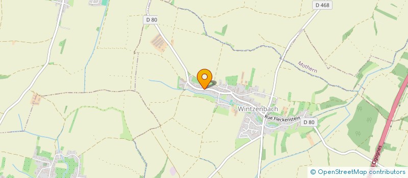 localisation de l'entreprise MONSIEUR BENOIT BUSCH  WINTZENBACH