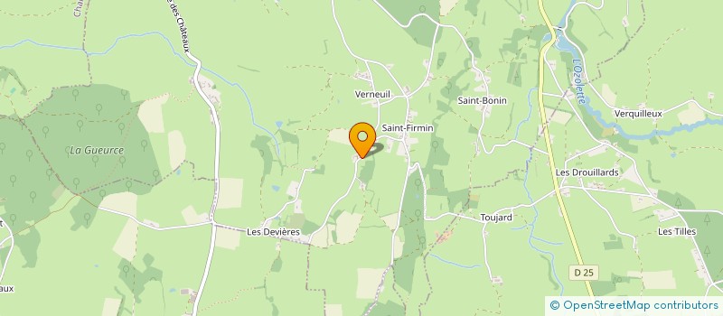 localisation de l'entreprise MONSIEUR BENOIT CAGNIART  MARCILLY-LA-GUEURCE