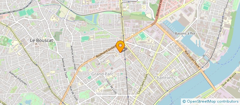 localisation de l'entreprise MONSIEUR BENOIT CAMMAS  BORDEAUX