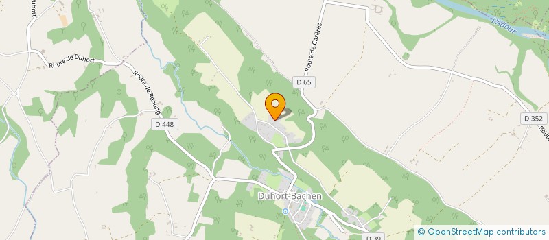 localisation de l'entreprise MONSIEUR BENOIT CANTAU  LAREE