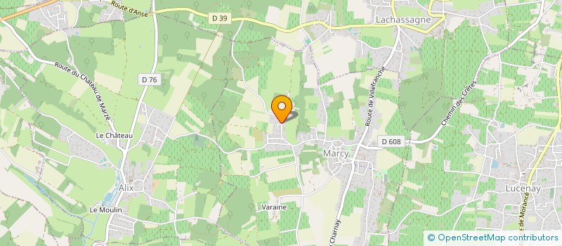 localisation de l'entreprise MONSIEUR BENOIT CANTENOT  MARCY