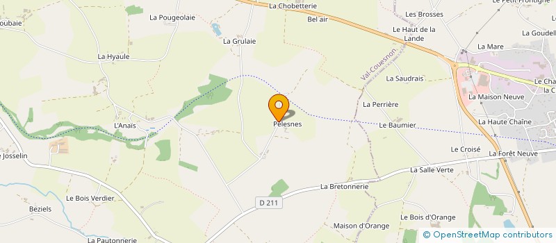 localisation de l'entreprise MONSIEUR BENOIT CANTO à VAL-COUESNON