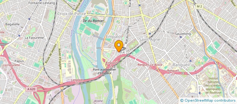 localisation de l'entreprise MONSIEUR BENOIT CAPELLE à TOULOUSE