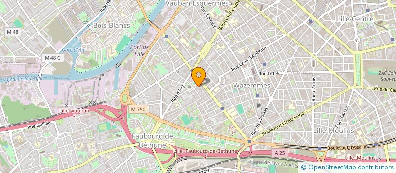 localisation de l'entreprise MONSIEUR BENOIT CAPELLE à LILLE