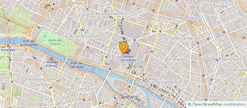 localisation de l'entreprise MONSIEUR BENOIT CAPPRONNIER  PARIS