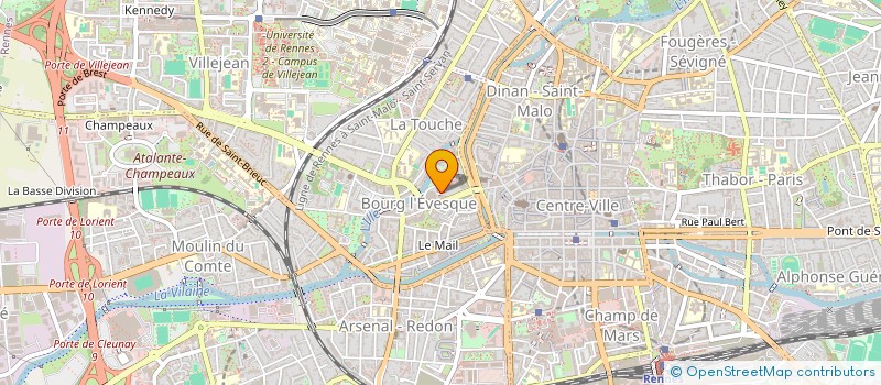 localisation de l'entreprise MONSIEUR BENOIT CAREIL  RENNES