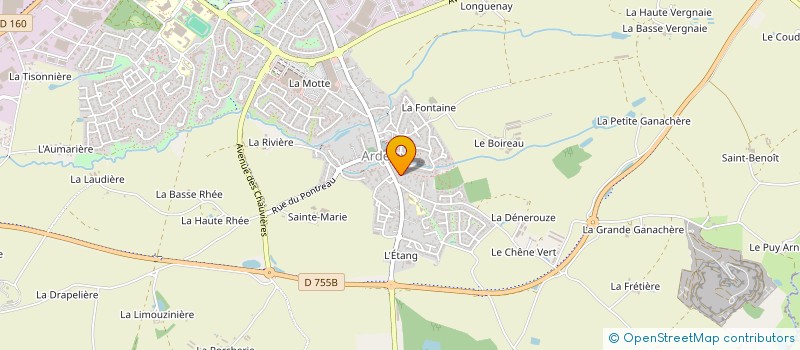 localisation de l'entreprise MONSIEUR BENOIT CARLI-BASSET à LES HERBIERS
