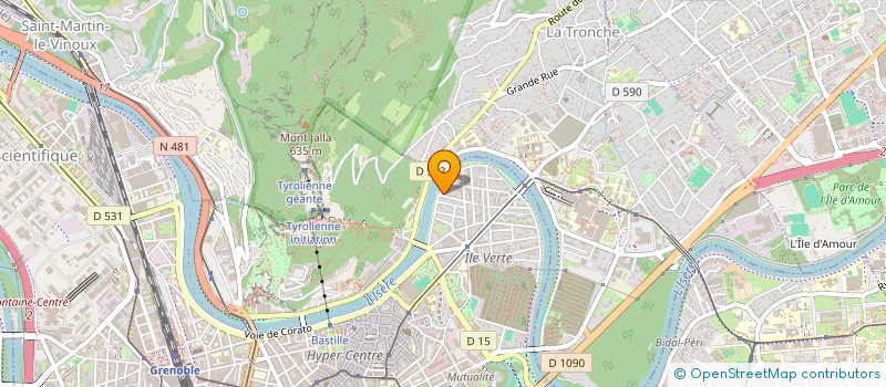 localisation de l'entreprise MONSIEUR BENOIT CARSOULLE  GRENOBLE