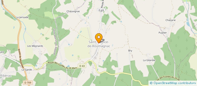 localisation de l'entreprise MONSIEUR BENOIT CASSIER  VANXAINS