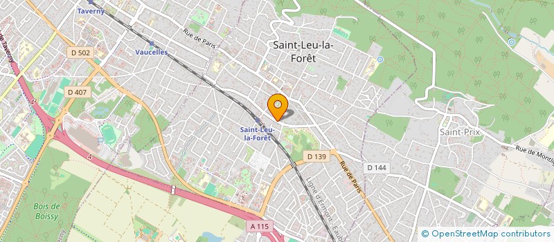 localisation de l'entreprise MONSIEUR BENOIT CASTILLO-MIRANDA-BANSARD  SAINT-LEU-LA-FORET