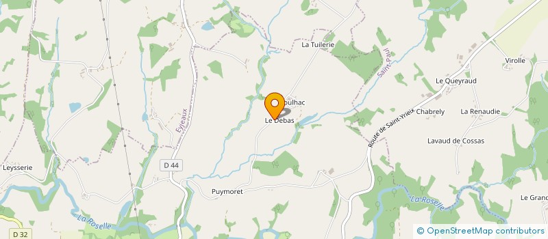 localisation de l'entreprise MONSIEUR BENOIT CATHALIFAUD à SAINT-HILAIRE-BONNEVAL