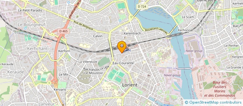 localisation de l'entreprise MONSIEUR BENOIT CATTANEO  LORIENT