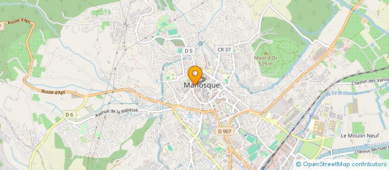 localisation de l'entreprise MONSIEUR BENOIT CAUFRIEZ à MANOSQUE