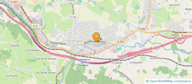 localisation de l'entreprise MONSIEUR BENOIT CHADUIRON à VINDRY-SUR-TURDINE