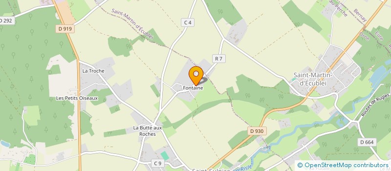 localisation de l'entreprise MONSIEUR BENOIT CHALMOND à SAINT-SULPICE-SUR-RISLE
