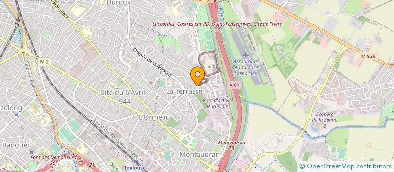 localisation de l'entreprise MONSIEUR BENOIT CHANSON à TOULOUSE