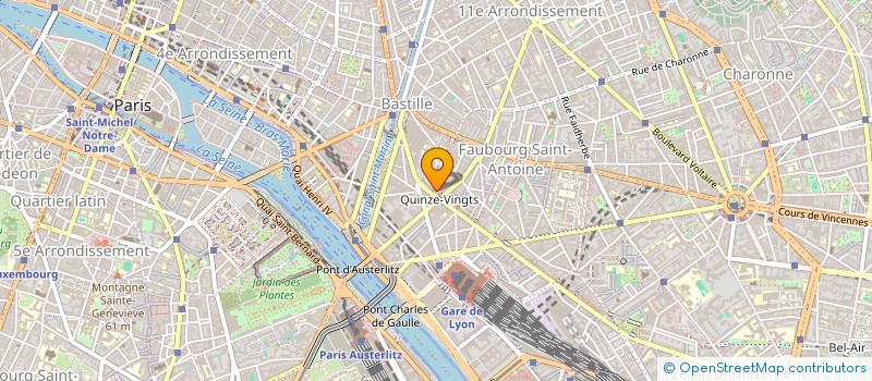 localisation de l'entreprise MONSIEUR BENOIT CHANTELOU  PARIS