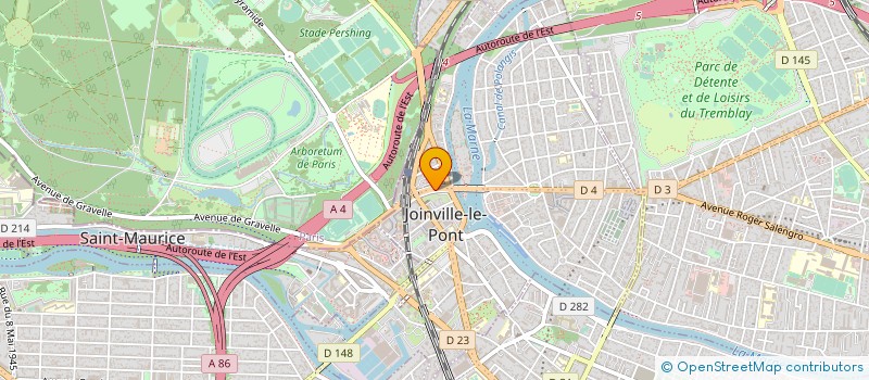 localisation de l'entreprise MONSIEUR BENOIT CHARDONNET  JOINVILLE-LE-PONT