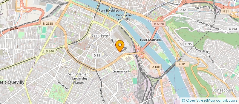 localisation de l'entreprise MONSIEUR BENOIT CHARLES MESSANCE  ROUEN