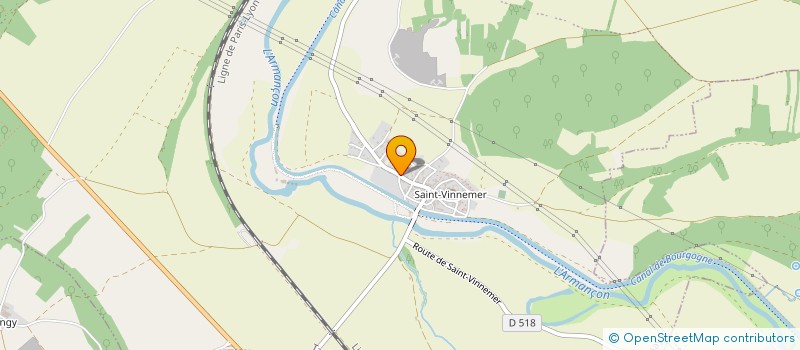 localisation de l'entreprise MONSIEUR BENOIT CHARLOT  RUGNY