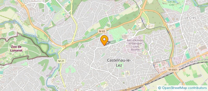 localisation de l'entreprise MONSIEUR BENOIT CHARRET à CASTELNAU-LE-LEZ