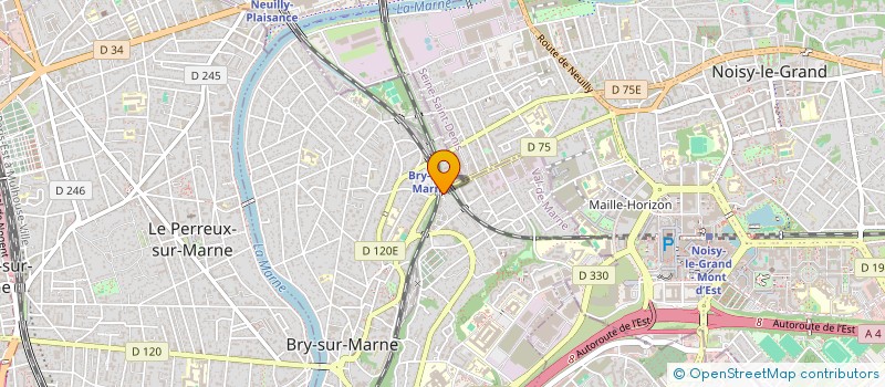 localisation de l'entreprise MONSIEUR BENOIT CHARRIER à BRY-SUR-MARNE