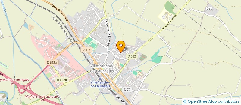localisation de l'entreprise MONSIEUR BENOIT CHASSAING à VILLEFRANCHE-DE-LAURAGAIS
