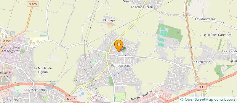 localisation de l'entreprise MONSIEUR BENOIT CHAUMONT à PUILBOREAU