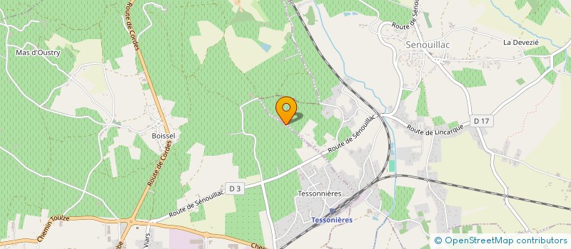 localisation de l'entreprise MONSIEUR BENOIT CHEKIREB  GAILLAC