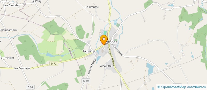 localisation de l'entreprise MONSIEUR BENOIT CHEVALLIER à ORSENNES