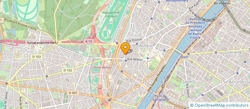 localisation de l'entreprise MONSIEUR BENOIT CHIBAUDEL  PARIS