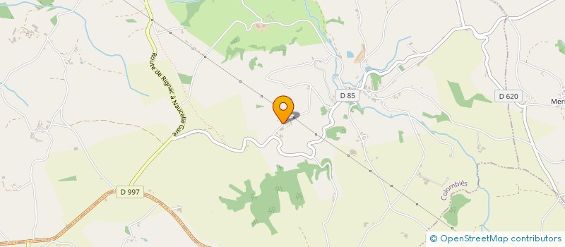 localisation de l'entreprise MONSIEUR BENOIT CHINCHOLLE  COLOMBIES