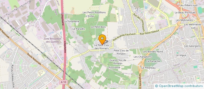 localisation de l'entreprise MONSIEUR BENOIT CHOLLET à SARAN
