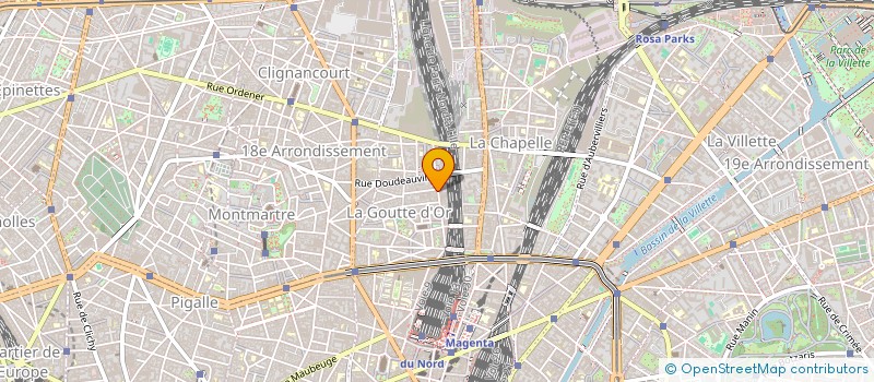localisation de l'entreprise MONSIEUR BENOIT CHRISTOPHE à PARIS