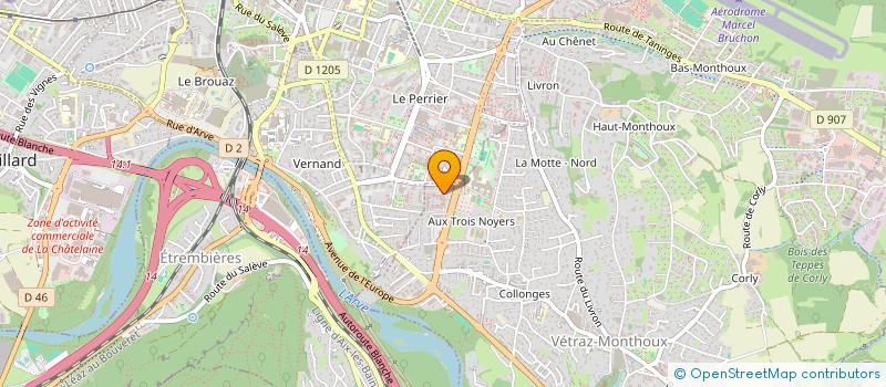 localisation de l'entreprise MONSIEUR BENOIT CHRISTOPHE GINER GILLET  VETRAZ-MONTHOUX