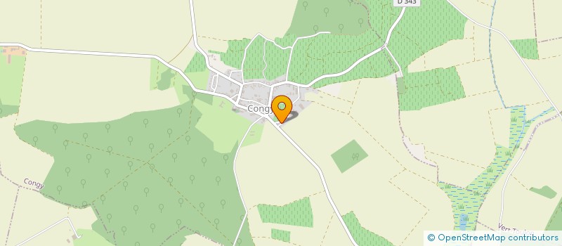 localisation de l'entreprise MONSIEUR BENOIT CLAISSE  CONGY