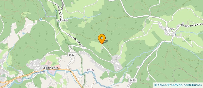 localisation de l'entreprise MONSIEUR BENOIT CLAUDE  LIEZEY