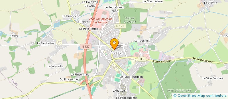 localisation de l'entreprise MONSIEUR BENOIT CLAUDIC à NOZAY