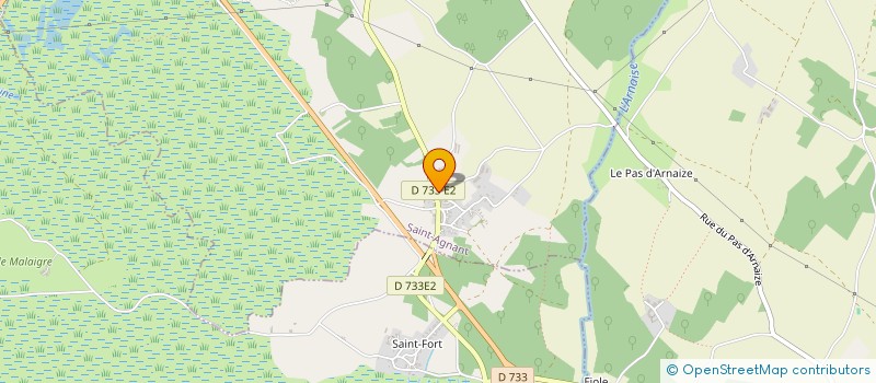 localisation de l'entreprise MONSIEUR BENOIT CLOUX  SAINT-AGNANT