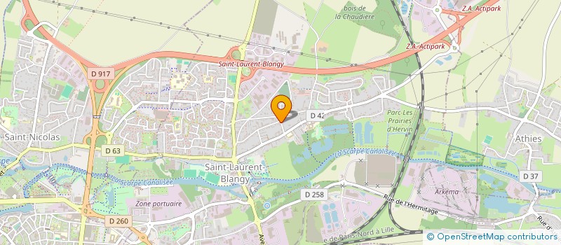 localisation de l'entreprise MONSIEUR BENOIT COLARD  ANZIN-SAINT-AUBIN