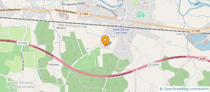 localisation de l'entreprise MONSIEUR BENOIT COLARDELLE  SAINT-SEURIN-SUR-L'ISLE