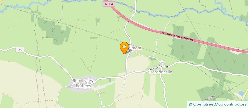 localisation de l'entreprise MONSIEUR BENOIT COLAS  SORMONNE