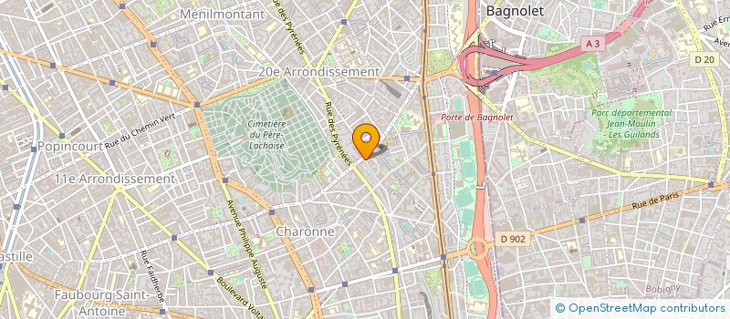 localisation de l'entreprise MONSIEUR BENOIT COLIN  PARIS